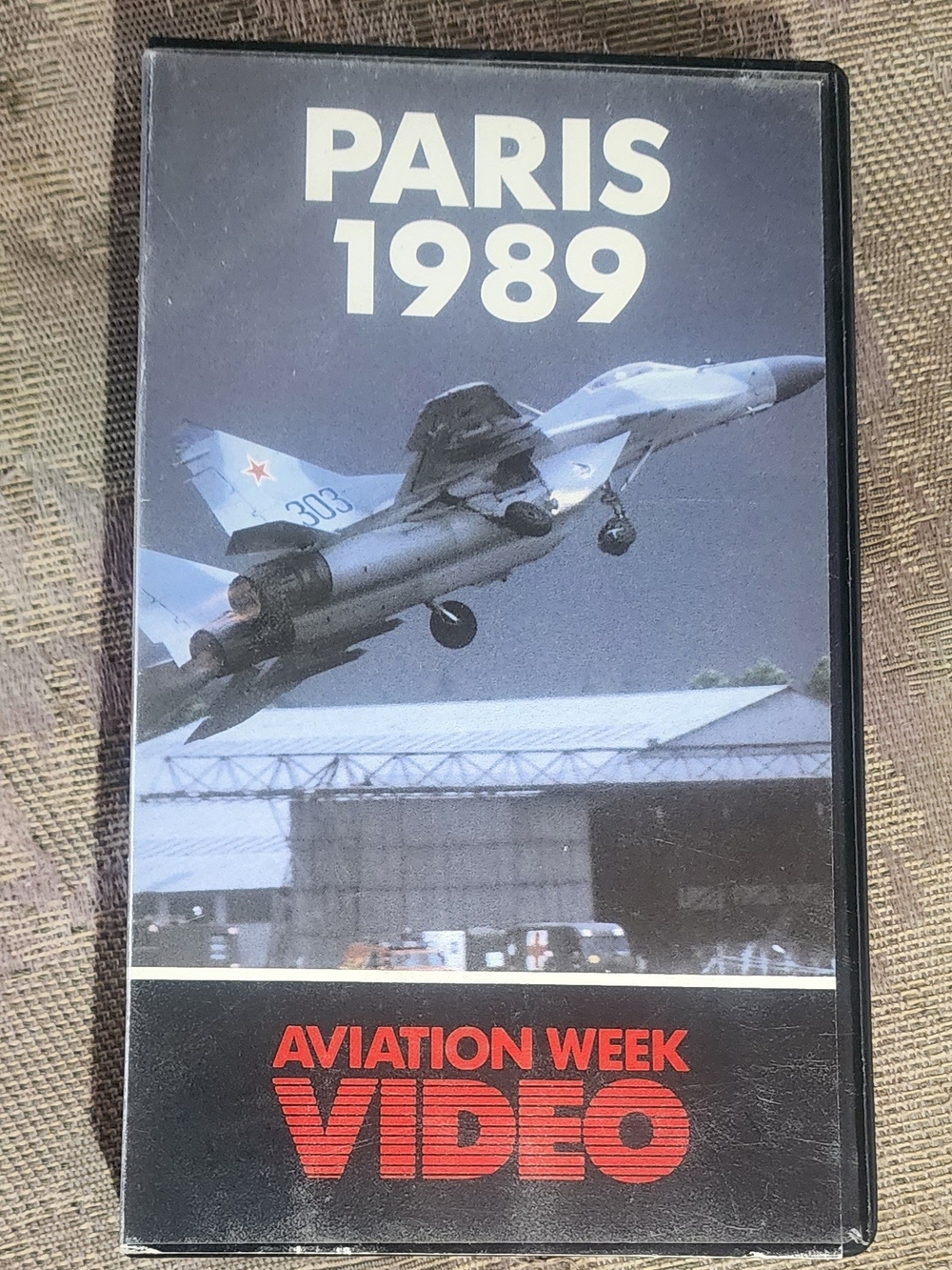 Paris 1989 Aviation Week Video VHS Vol 3 No 4 Military Air Show MiG-29 An-225 Ra